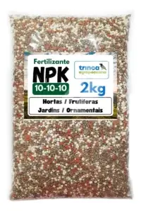 Fertilizante Adubo Npk 10 10 10 Granulado 2kg Plantas