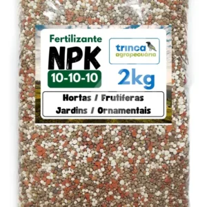 Fertilizante Adubo Npk 10 10 10 Granulado 2kg Plantas